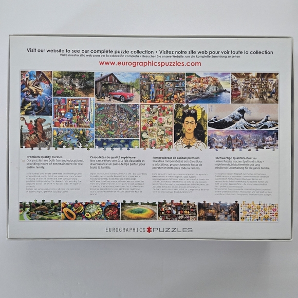 Eurographics "Lifeguard Towers" 1000 Piece Puzzle - Picture 2 of 4